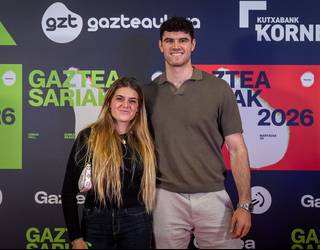 Aurkezle lanetan aritu da Janire Gonzalez-Etxabarri Gaztea Sarietan