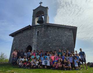 Giro politean ospatu dute Santa Engrazia Eguna hainbat mendizalek