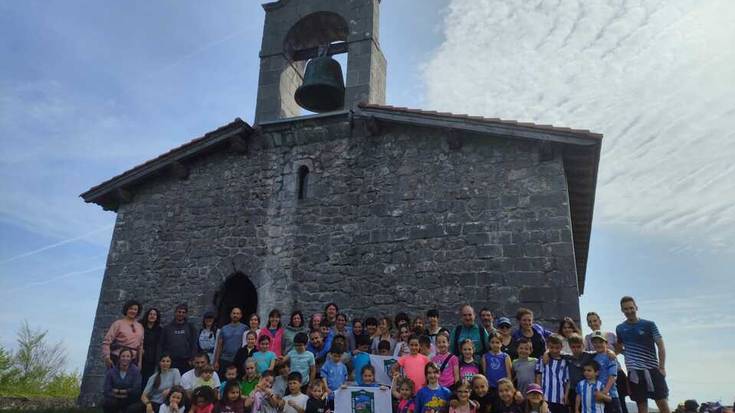 Giro politean ospatu dute Santa Engrazia Eguna hainbat mendizalek