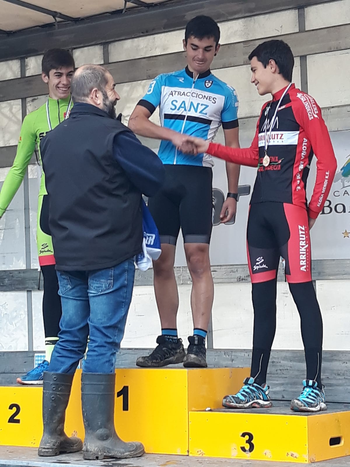Mikel Berasategi, ziklokroseko junior mailako Gipuzkoako txapeldun