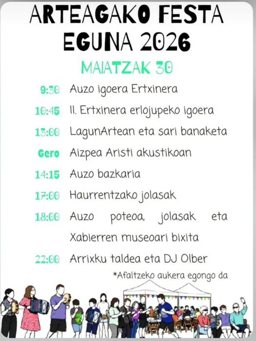 Arteagako festa eguna