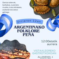 Ekitaldia: Argentinako Folklore Peña