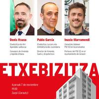 Hitzaldia: Etxebizitzaz hitzaldia, PSE-EEk antolatuta