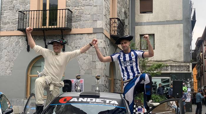 Aitzol Apalantzak eta Aritz Uzkudunek irabazi dute Erniope rallysprinta