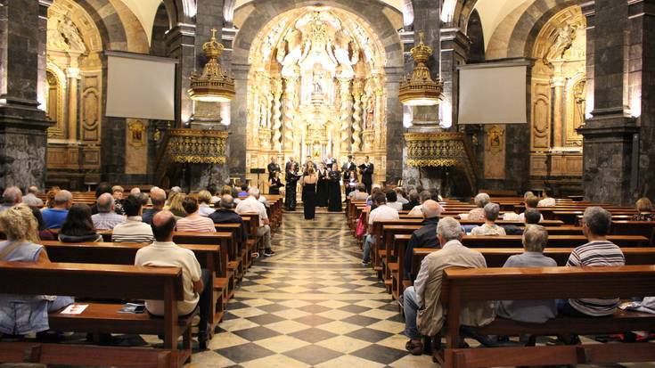 L'Atelier Lyrique de Nanterre ganbara koruaren doinuak Loiolako basilikara iritsi dira