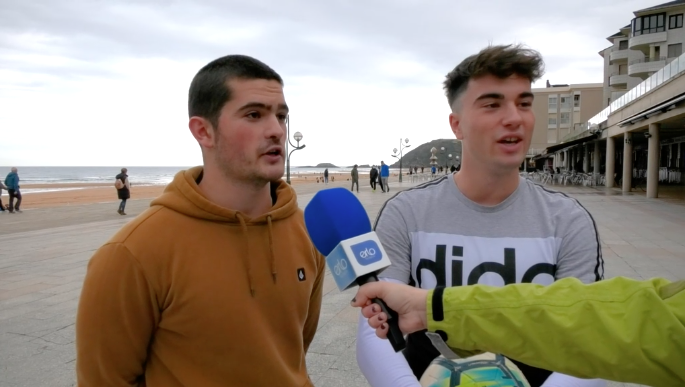 Zarauzko hondartza futboleko lehen jardunaldiko protagonisten iritziak