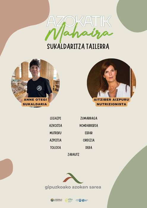 'Azokatik Mahaira' sukaldaritza tailerra