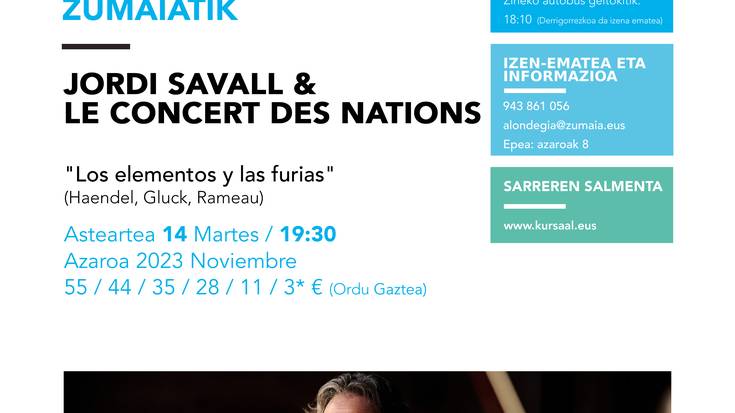 Jordi Savallen kontzerturako autobusa