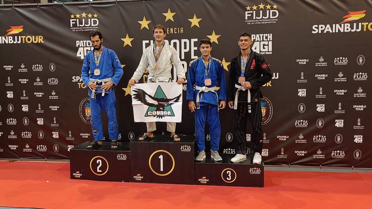 Europako Brasilian Jiu-jitsu Kopa irabazi du Condor klubeko Inaxio Sorazuk