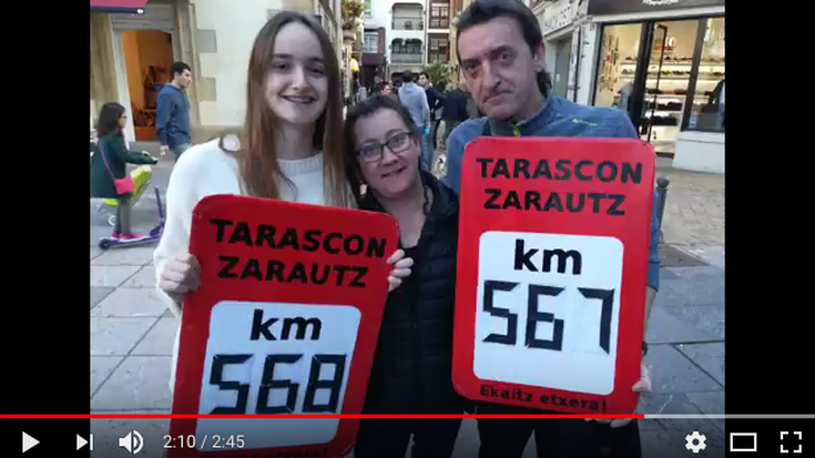 Bideoa: "Zarauztarrok ere prest gaude"
