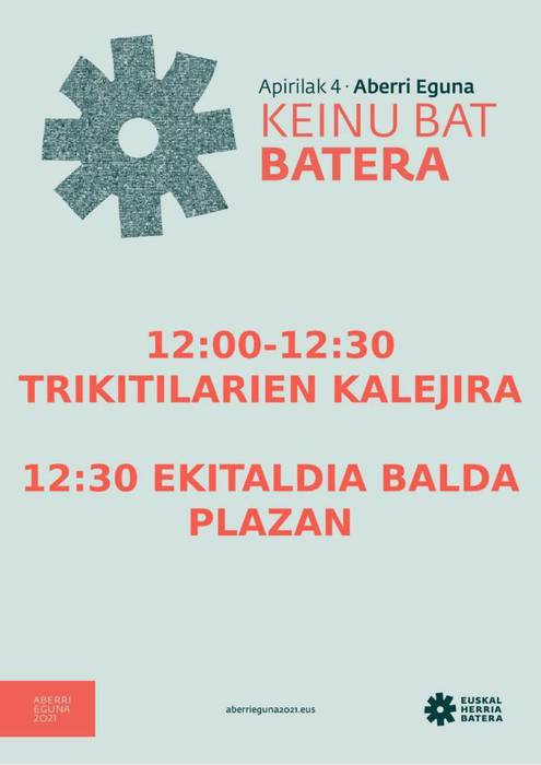 Aberri Eguneko ekitaldia