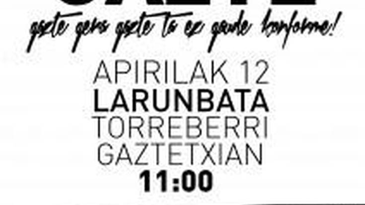 Apirilaren 22an (larunbata), Gazte Blokea osatzeko lehen asanblada izango da