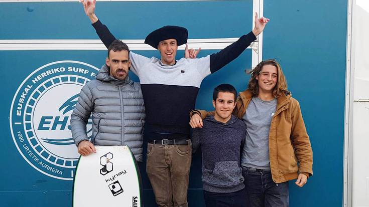 Mikel Atxega hirugarren Euskal Herriko bodyboard txapelketan