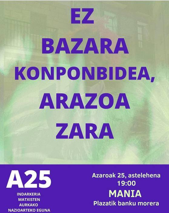 Azaroak 25: manifestazioa