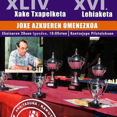 44. Azkoitia Hiria Xake Txapelketa