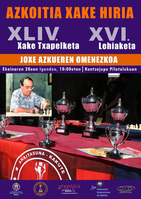 44. Azkoitia Hiria Xake Txapelketa