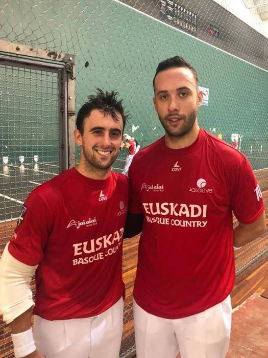 Egiguren eta Imanol Lopez, Zumaiako Masters Serieseko lehen finalistak