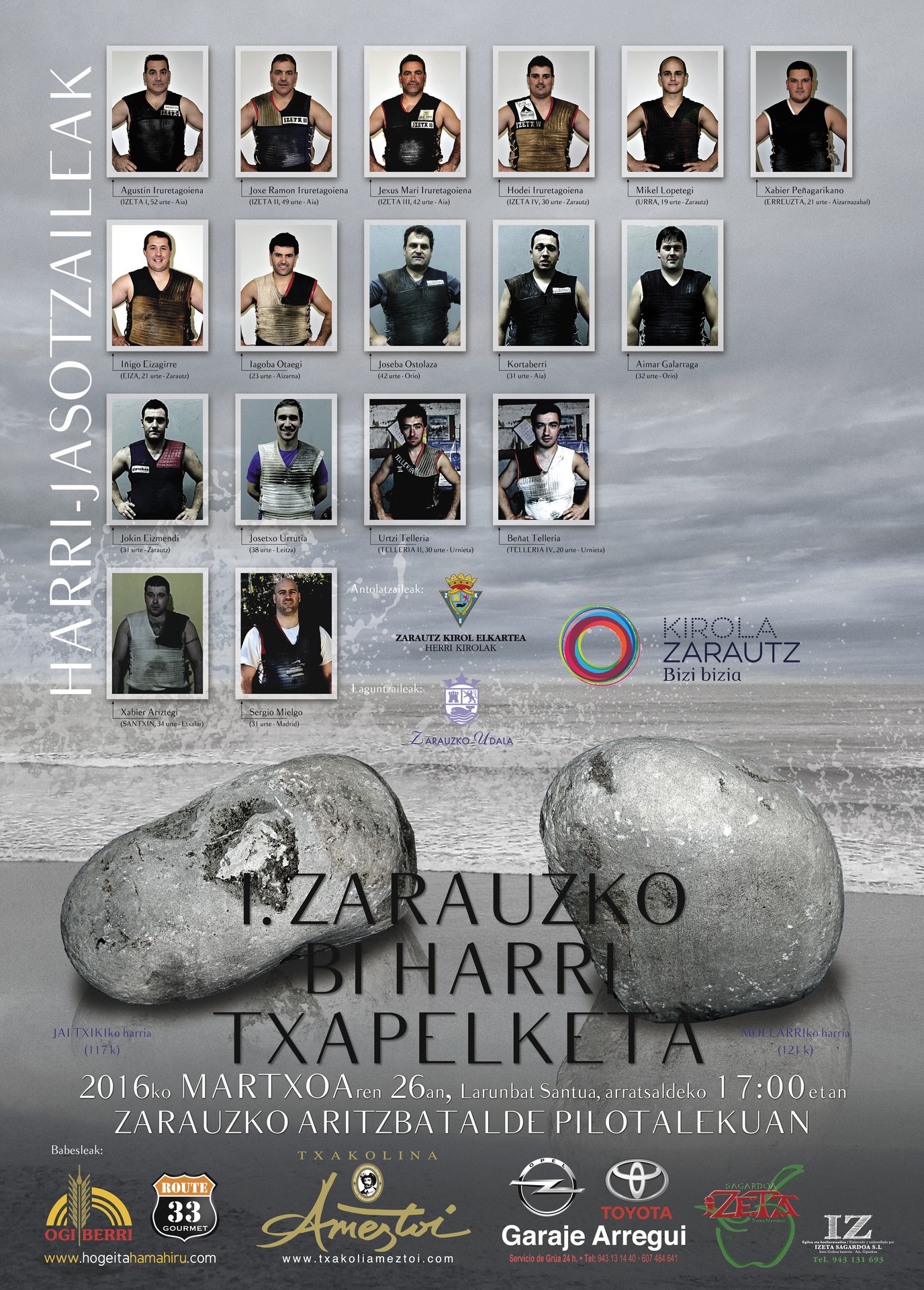 Harrijasotzea bertako herri-kirola denez