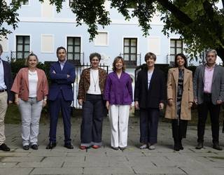 Aldundiko Diputatuen Kontseiluak Azkoitian egin du geldialdia