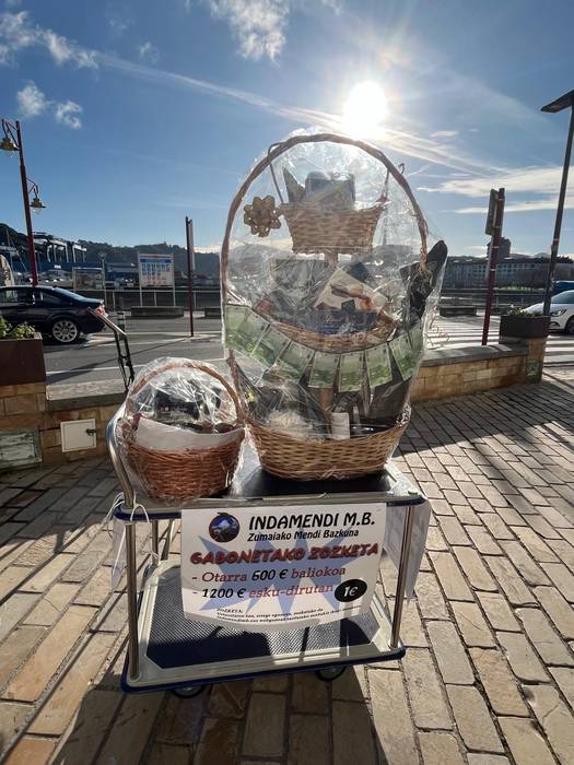 Gabonetako otarrea zozkatu du Indamendik