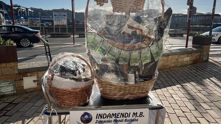 Gabonetako otarrea zozkatu du Indamendik