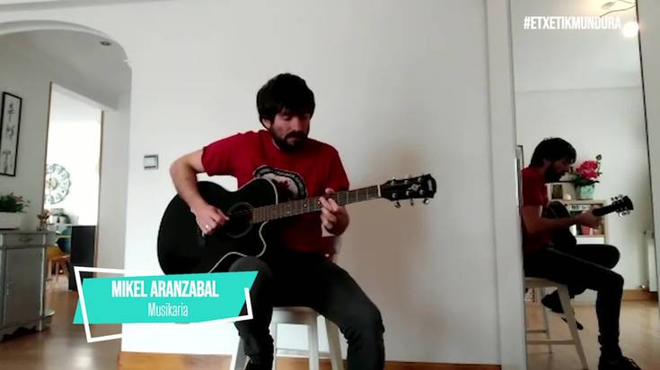 Mikel Aranzabal, etxetik mundura