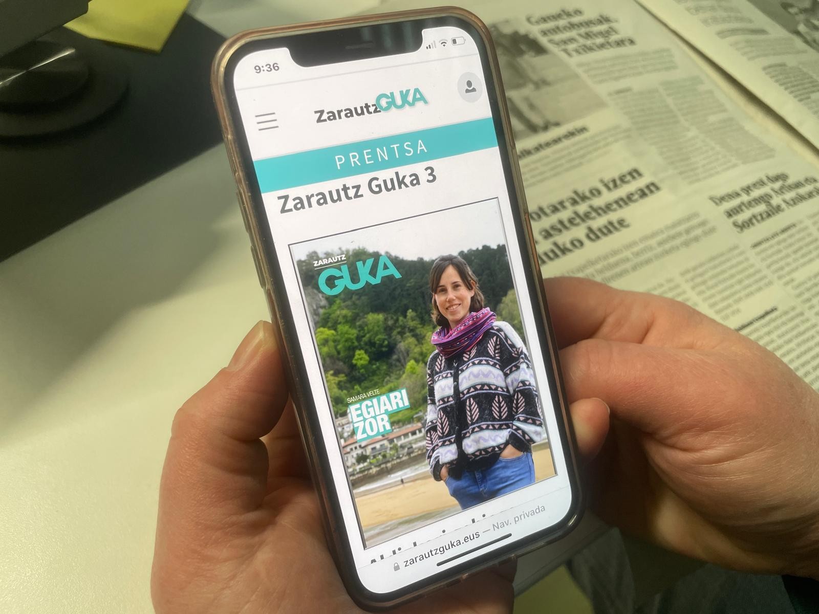 Kalean da Zarautz Guka aldizkari digitalaren hirugarren zenbakia