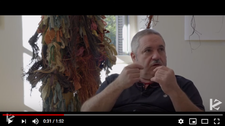 Bideoa: Koldobika Jauregiren azalpenak 'Dantza' erakusketaren inguruan