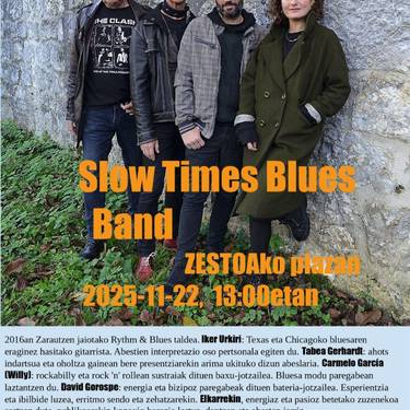 Kontzertua: Slow Times Blues Band