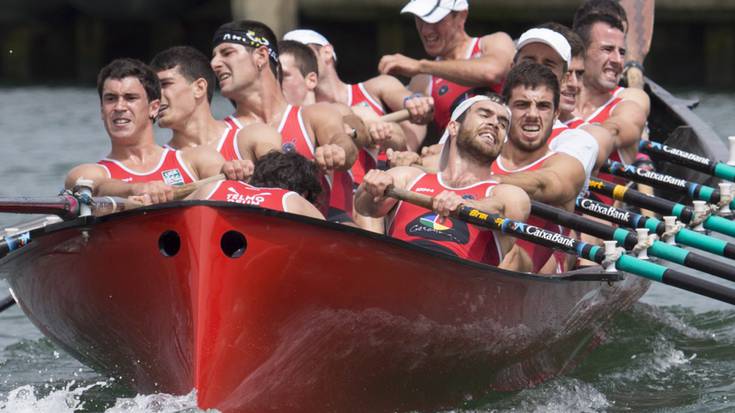 Telmo Deunek Kontxako banderako sailkatzen estropadan hartuko du gaur parte