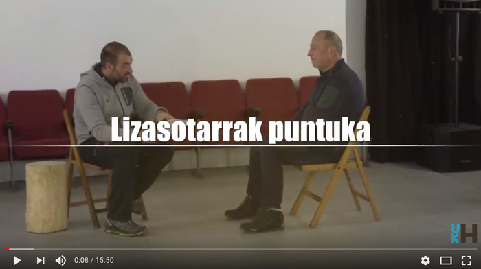 BIDEOA: Lizasotarrak puntuka