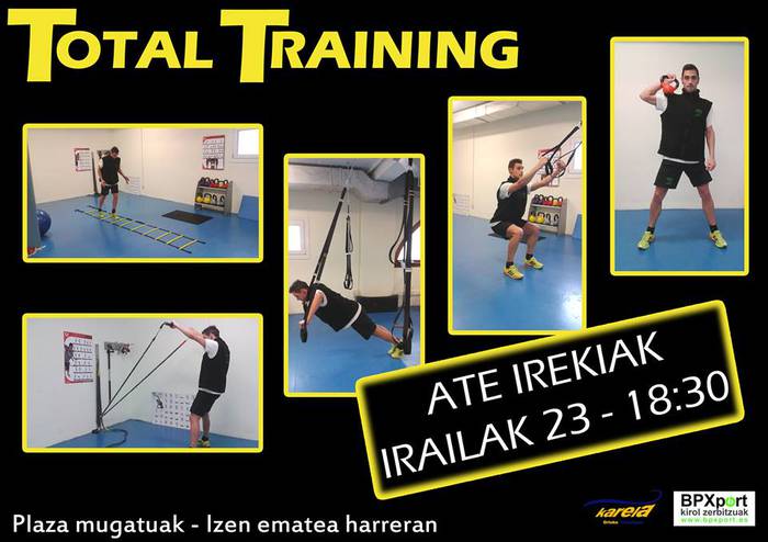 Total Training eta Jump jarduerak probatu daitezke asteartean eta asteazkenean Orioko Karelan
