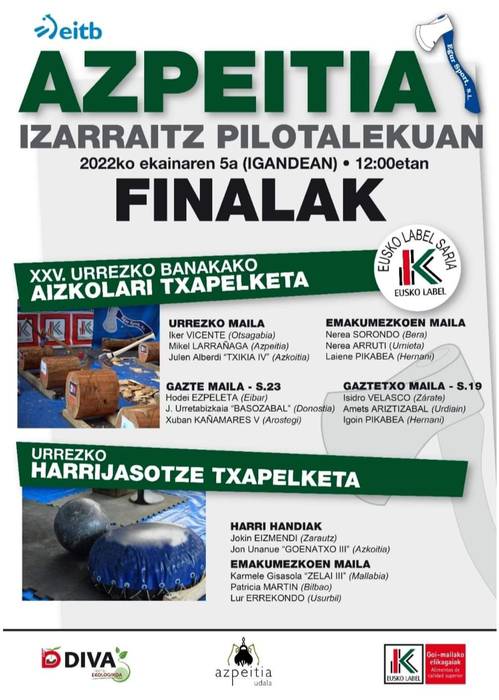 Urrezko Aizkora Txapelketako finala