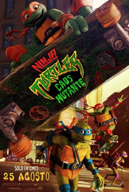 Haur zinema: 'Ninja turtles: Caos mutante'