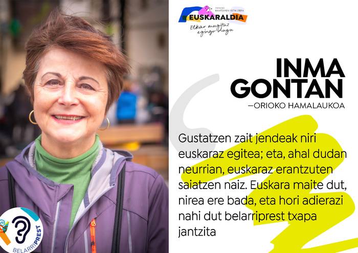 Orioko hamalaukoa: Inma Gontan