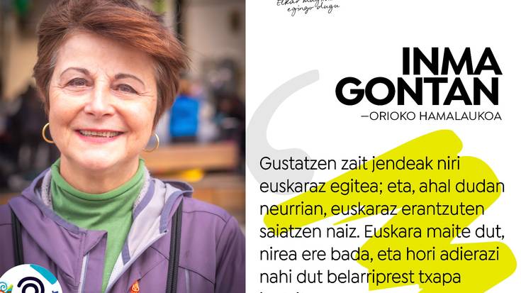Orioko hamalaukoa: Inma Gontan