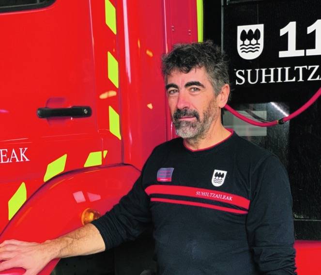 Iñigo Arruti 'Txabola': "Jendeari laguntzea oso polita da, batez ere umeei"