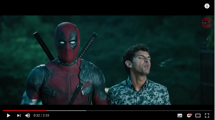 'Deadpool 2' pelikula emango da asteburuan Aita Marin
