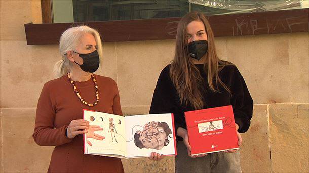 Esther Ferrer artistaren inguruko liburua ilustratu du Aran Santamariak