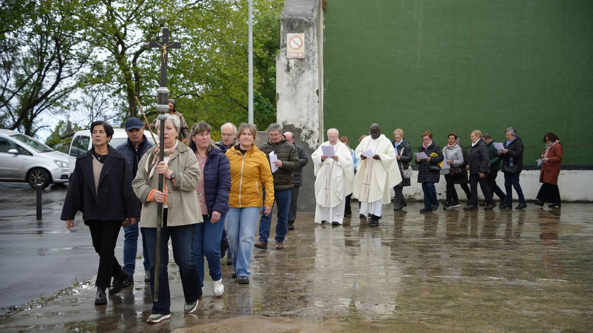 San Isidro egunean, prozesioa, meza eta hamaiketakoa egin dituzte Madariagan