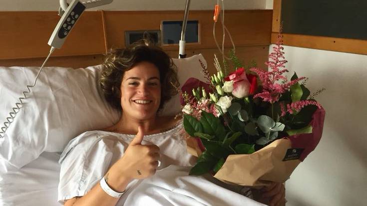 Marina Agoues Eibarko jokalaria, min hartuta