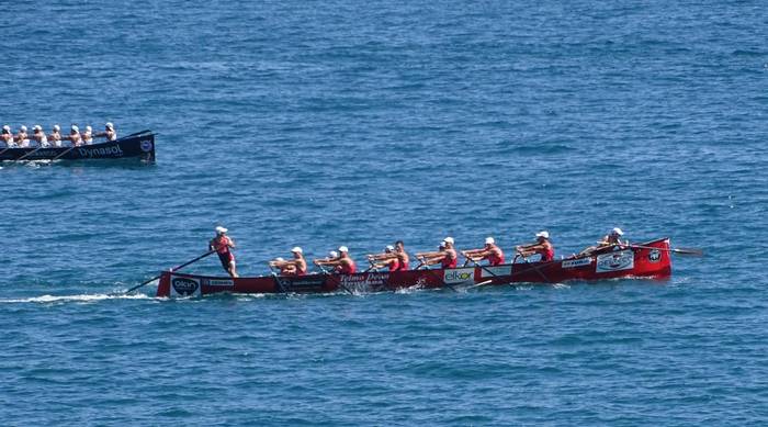 Zumaia bigarren sailkatu da Santurtziko estropadan