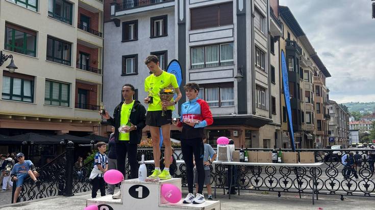 Jokin Bellido txapeldun Zarauzko VIII. Herri Lasterketan