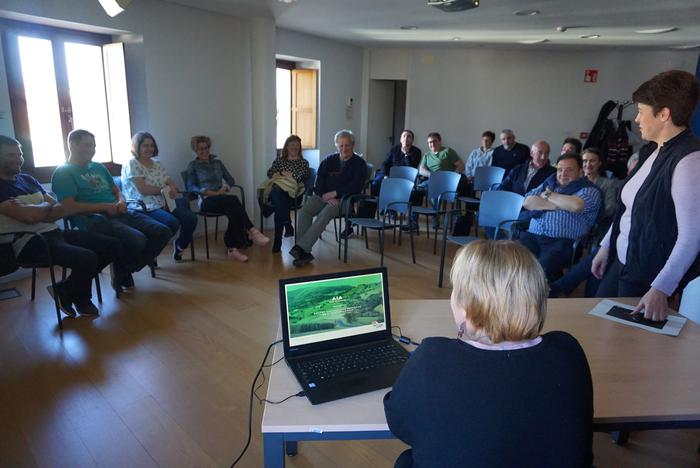 Aiako EAJk bere programa aurkeztu zuen atzo kultur etxean
