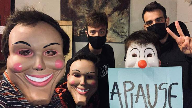 Entzungai dago 'Galdedebalde'-ko kideek Telleria anaiekin egindako saioa