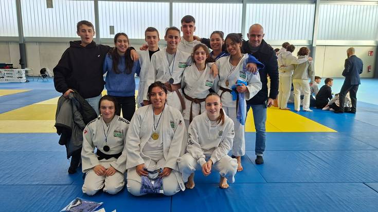 Judo Klub Lizardik positiboki baloratu ditu Gipuzkoako Txapelketan lortutako emaitzak