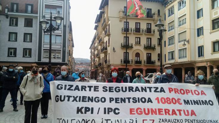 Finantza erakundeen jokabidea salatuko dute pentsiodunek astelehenean