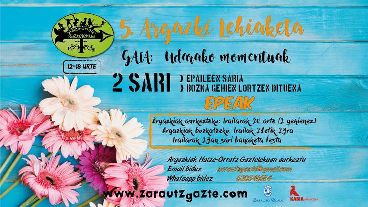 5. Argazki Lehiaketa antolatu du Gaztelekuak