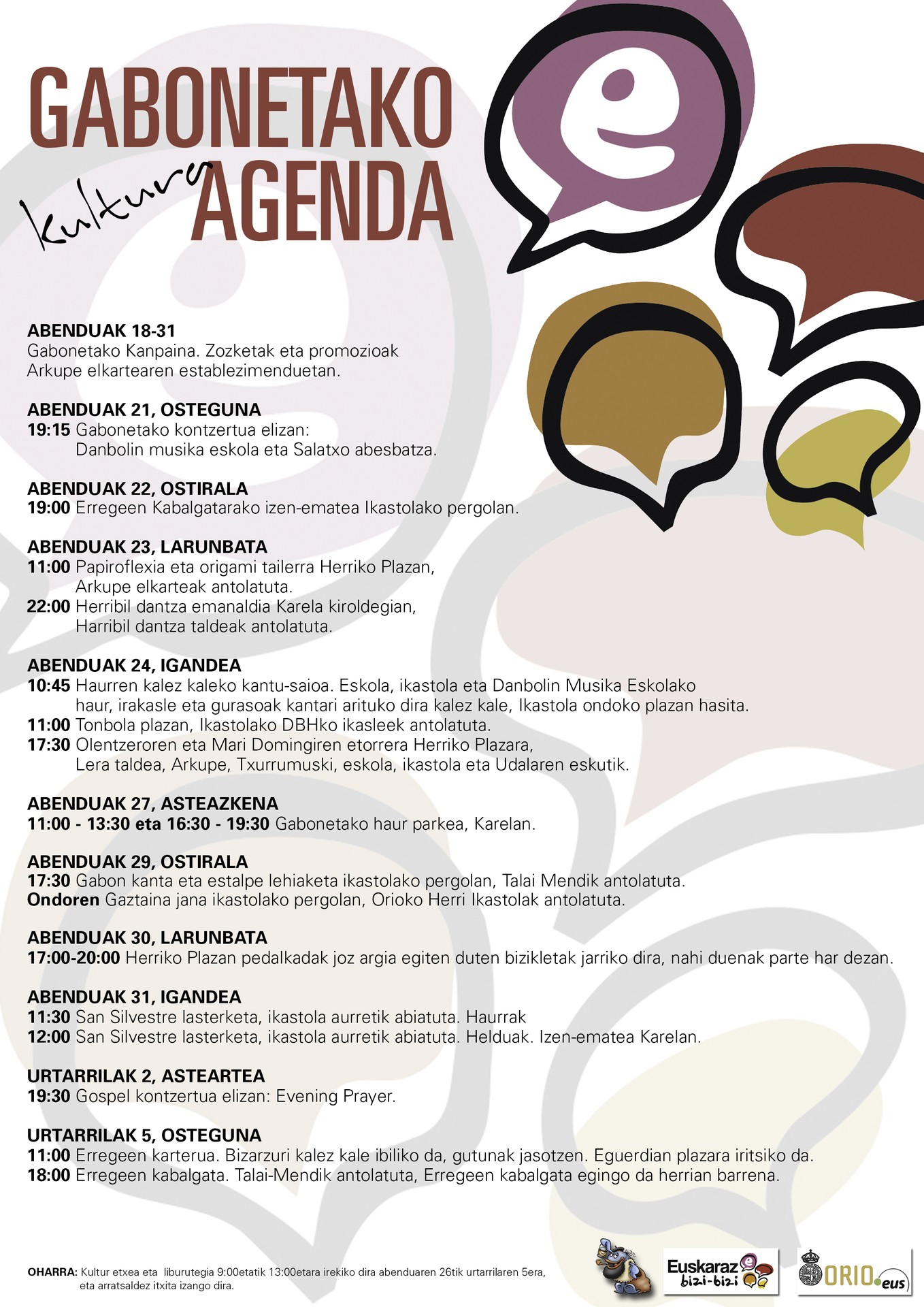 Gabonetako programa