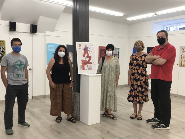 Maialen Azkue zarauztarraren kartelak iragarriko ditu Azpeitiko 39. Euskal Antzerki Topaketak